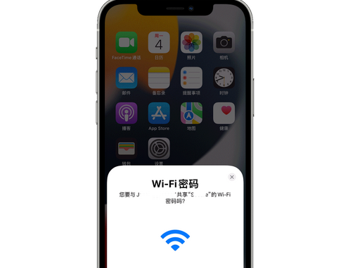 莒县苹果15维修店分享iPhone15如何共享Wi-Fi密码 